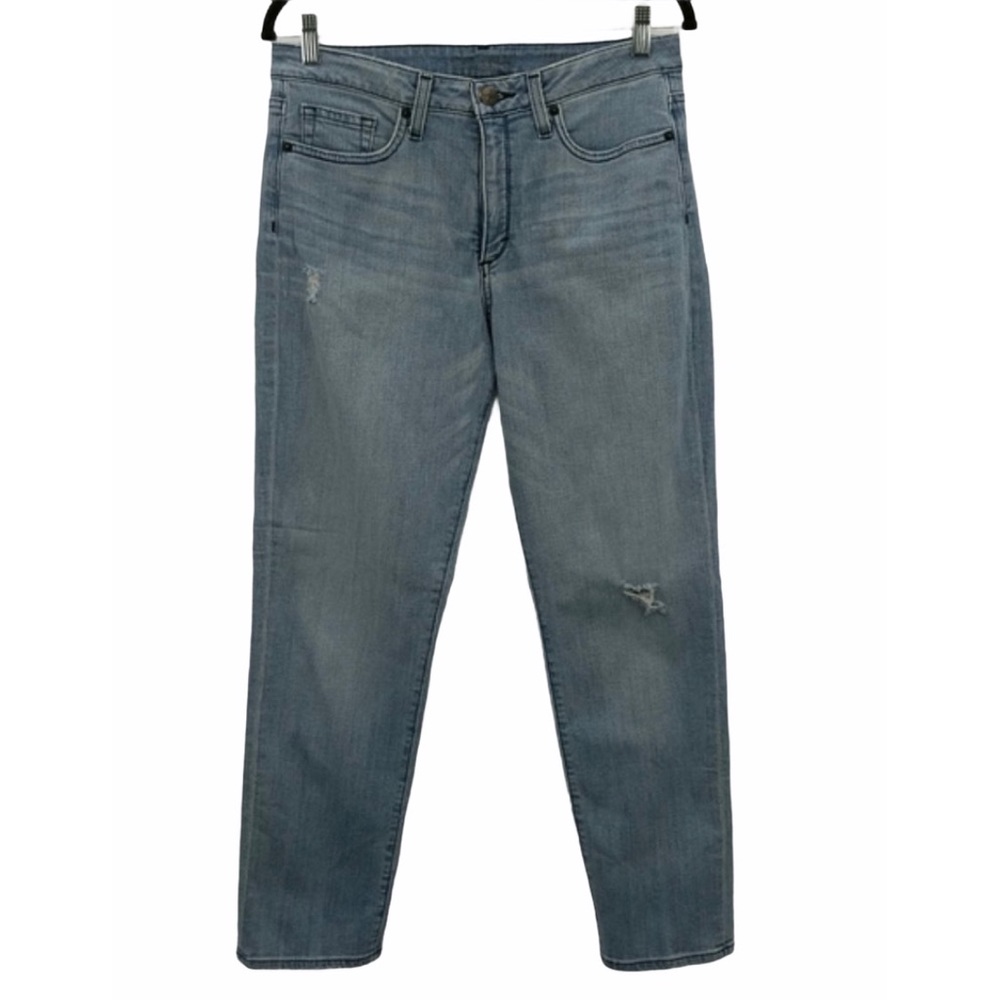 SPANX The Slim-X Casual Cuffed Distressed Jeans 29